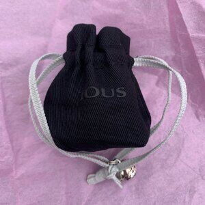 TOUS Gift Wrap Gift Packaging Jewelry Bag with Silver Bell
